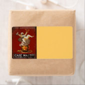 Étiquette Cafe Martin Genie (En situation)