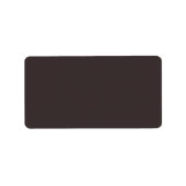 Étiquette Café noir (couleur solide) (Devant)