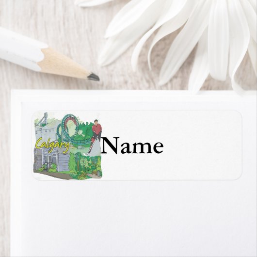 Étiquette Calgary (En situation)