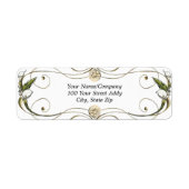 Étiquette Calla Lilis (Devant)