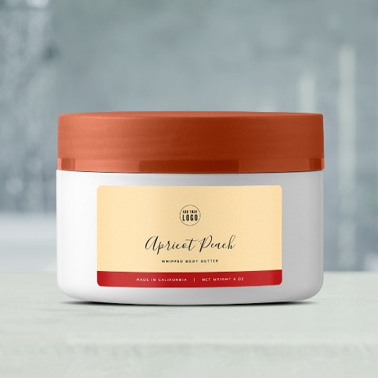 Étiquette Calligraphie Couleurs modifiables Produit de contr