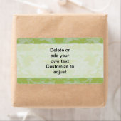 Étiquette Camo vert (En situation)