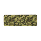 Étiquette Camouflage (Devant)
