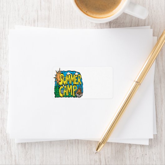 Étiquette Camp d'été (En situation)