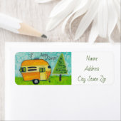 ÉTIQUETTE "CAMPER ET R.V." L'AMOUR (En situation)