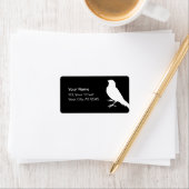 Étiquette Canari debout (En situation)