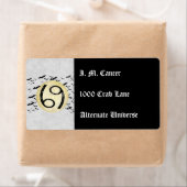 Étiquette Cancer de la chauve-souris (En situation)