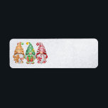 Étiquette Candy Gnomes Address Labels<br><div class="desc">candy gnomes address labels</div>
