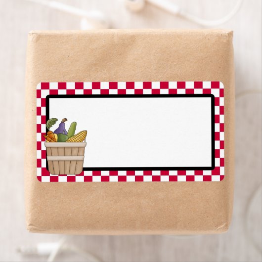 Étiquette canne (En situation)