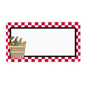 Étiquette canne (Devant)