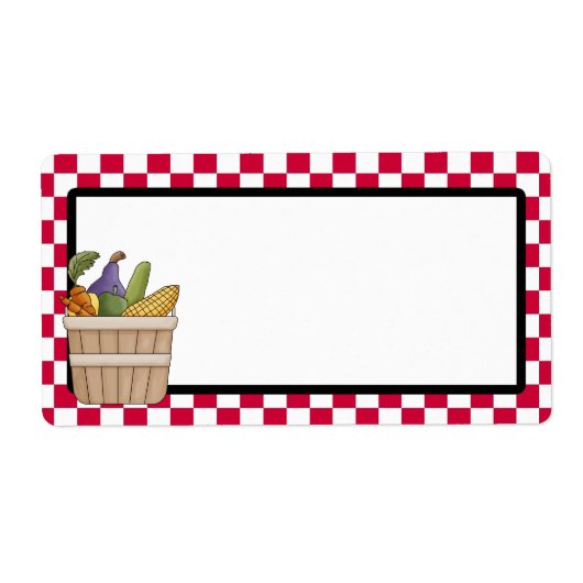 Étiquette canne (Devant)