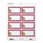 Étiquette canne (Feuille entière)