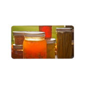 Étiquette Canne en automne (Devant)