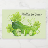 Étiquette Canning Pickle (Étiquettes simples)