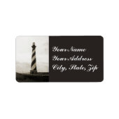 Étiquette Cape Hatteras Lighthouse (Devant)