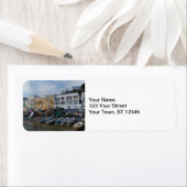 Étiquette Capri, Italie (En situation)