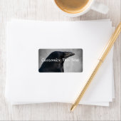 Étiquette Capture du glamour du corbeau (En situation)