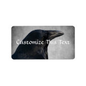 Étiquette Capture du glamour du corbeau (Devant)