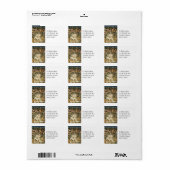 Étiquette Capture d'une licorne (Feuille entière)