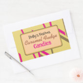 Étiquette caramel fudge (Enveloppe)