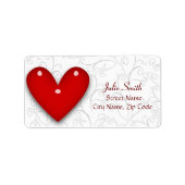 Étiquette cardiaque (Devant)