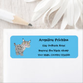 Étiquette Caricature de lynx de lynx de lynx (En situation)