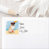 Étiquette Carlin d'été (En situation)