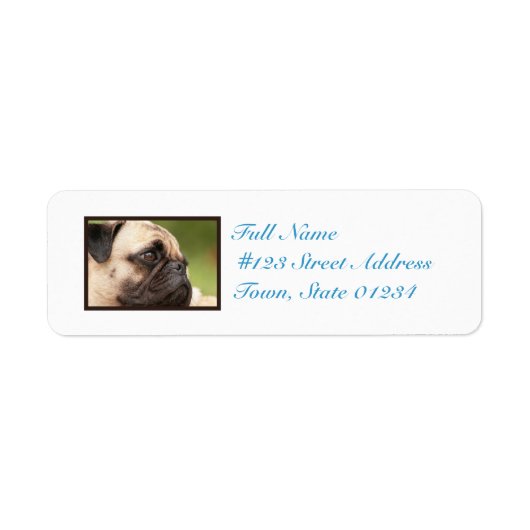 Étiquette Carlin doux (Devant)