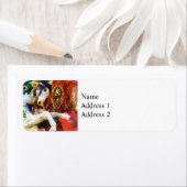 Étiquette Carousel Closeup (En situation)