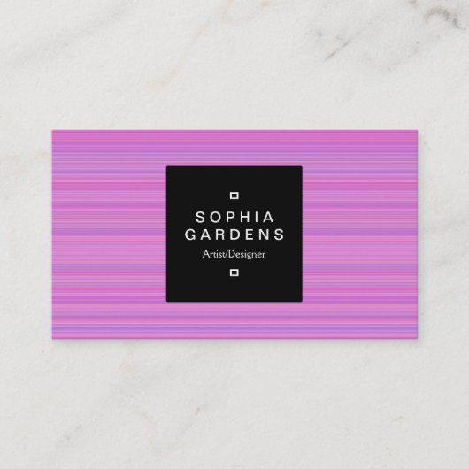 Étiquette carré 01a - Lignes d'analyse 03 (Devant)