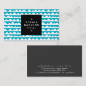 Étiquette carré 01a - Motif 020815 (Devant / Derrière)