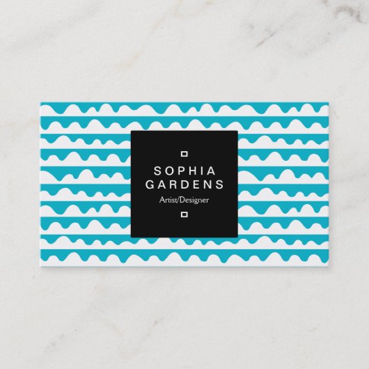 Étiquette carré 01a - Motif 020815 (Devant)