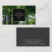 Étiquette carré 02a - Bordure de la rivière (Devant / Derrière)