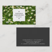 Étiquette carré 03a - Daisy Meadow (Devant / Derrière)