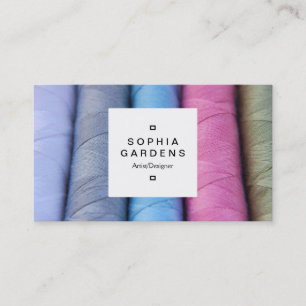 Étiquette carré 03a - Roulettes de coton