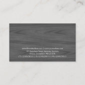 Étiquette carré 04 - gris foncé (Dos)