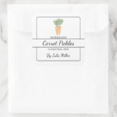 Étiquette Carré de carottes fait maison (Sac)