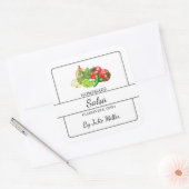 Étiquette Carré de salsa maison (Enveloppe)