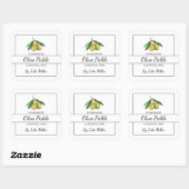 Étiquette Carré maison de chiche (Feuille)