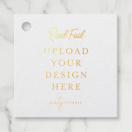 Étiquette carrée de 2" avec impression de feuille  (Devant)