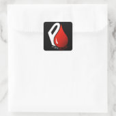 ÉTIQUETTE CARRÉE DE PUREBLOOD (Sac)