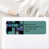 Étiquette Carrés géométriques Abstraits (En situation)