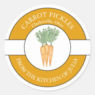 Étiquette Carrot Pickle
