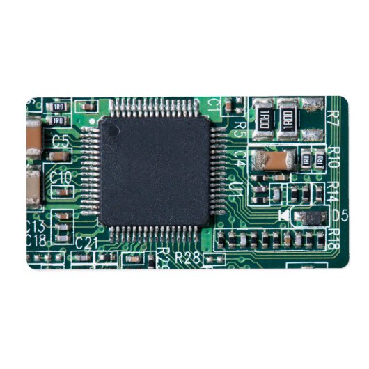 Étiquette Carte de circuit (Devant)