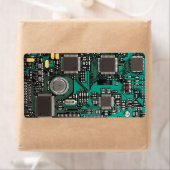 Étiquette Carte de circuit (En situation)