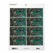 Étiquette Carte de circuit (Feuille entière)