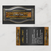 Étiquette carte de visite_Ce privé (Devant / Derrière)