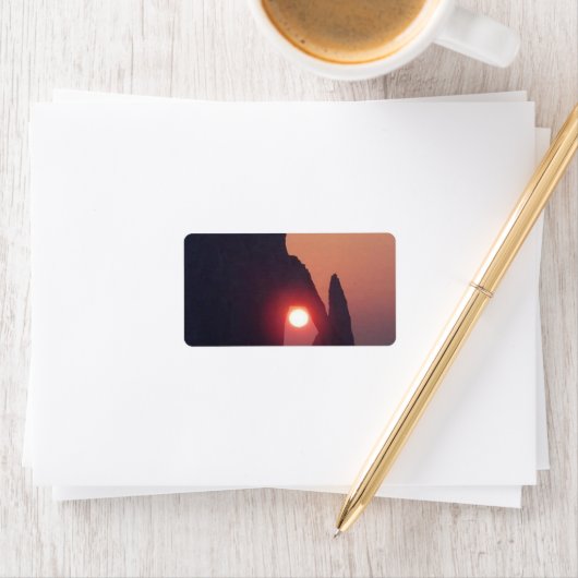 Étiquette Carte simple (En situation)