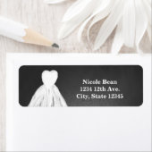 Étiquette Carton de mariage à craie Invitation de douche de  (En situation)