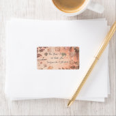 Étiquette Carton d'invitation de fête de fée de chute d'hive (En situation)